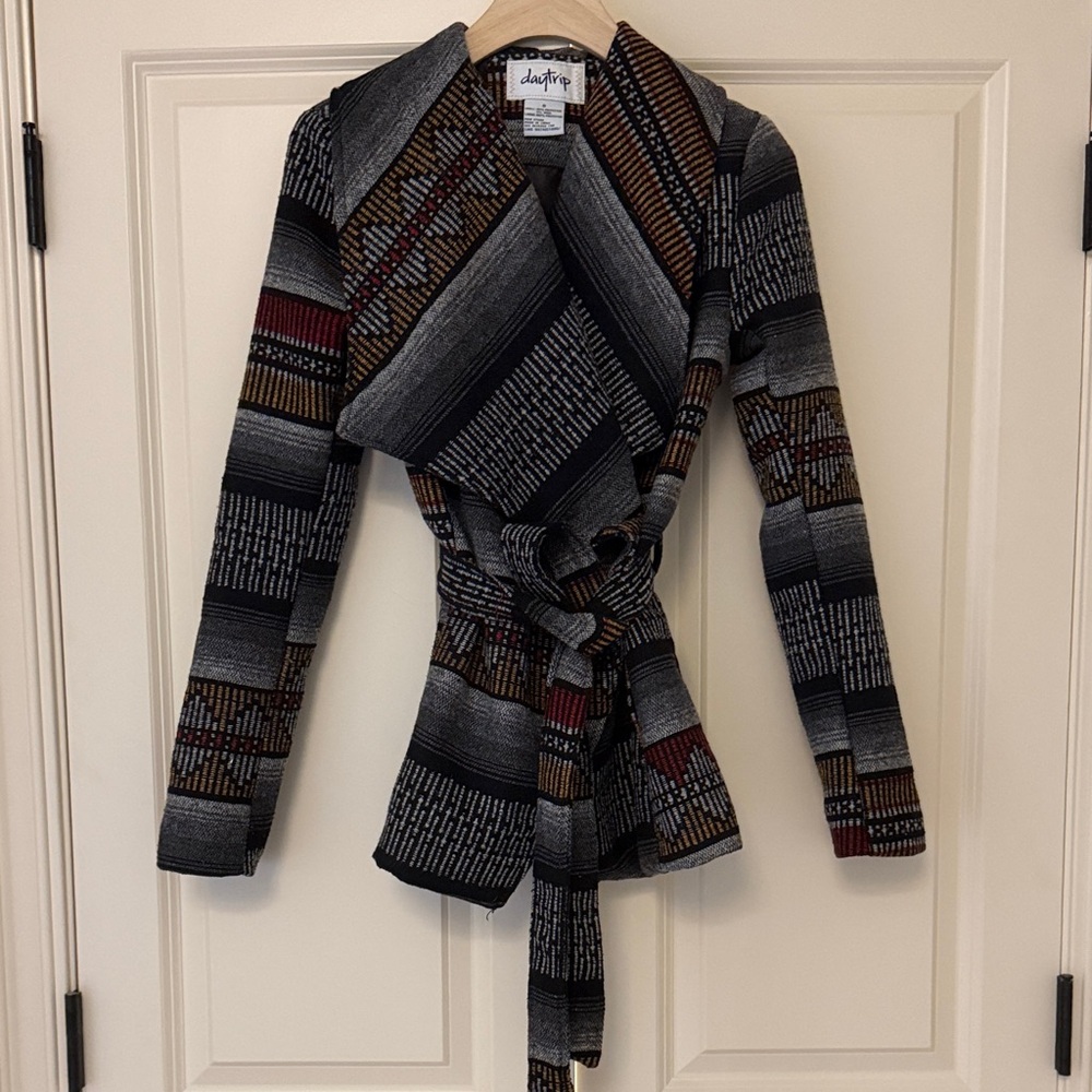 Daytrip Striped Wool Blend Jacket